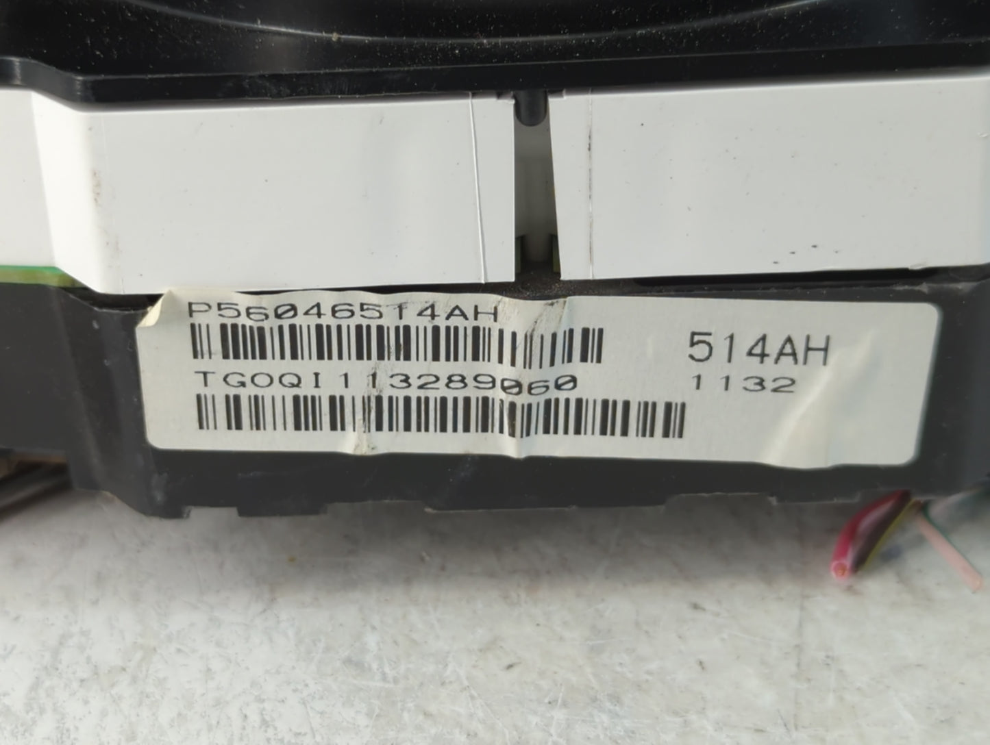 2012 Chrysler 200 Instrument Cluster Speedometer Gauges P/N:P56946514AH Fits OEM Used Auto Parts - Oemusedautoparts1.com