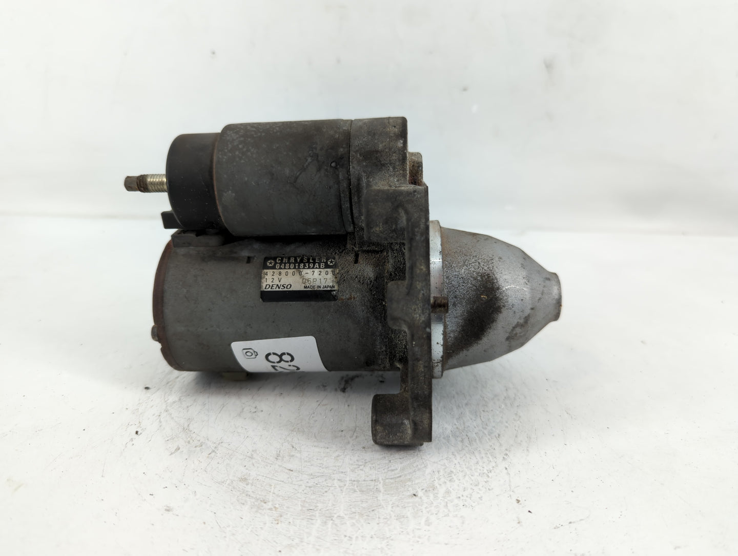 2011-2014 Chrysler 200 Car Starter Motor Solenoid OEM P/N:04801839AB 428000-7200 Fits Fits 2011 2012 2013 2014 OEM Used Auto