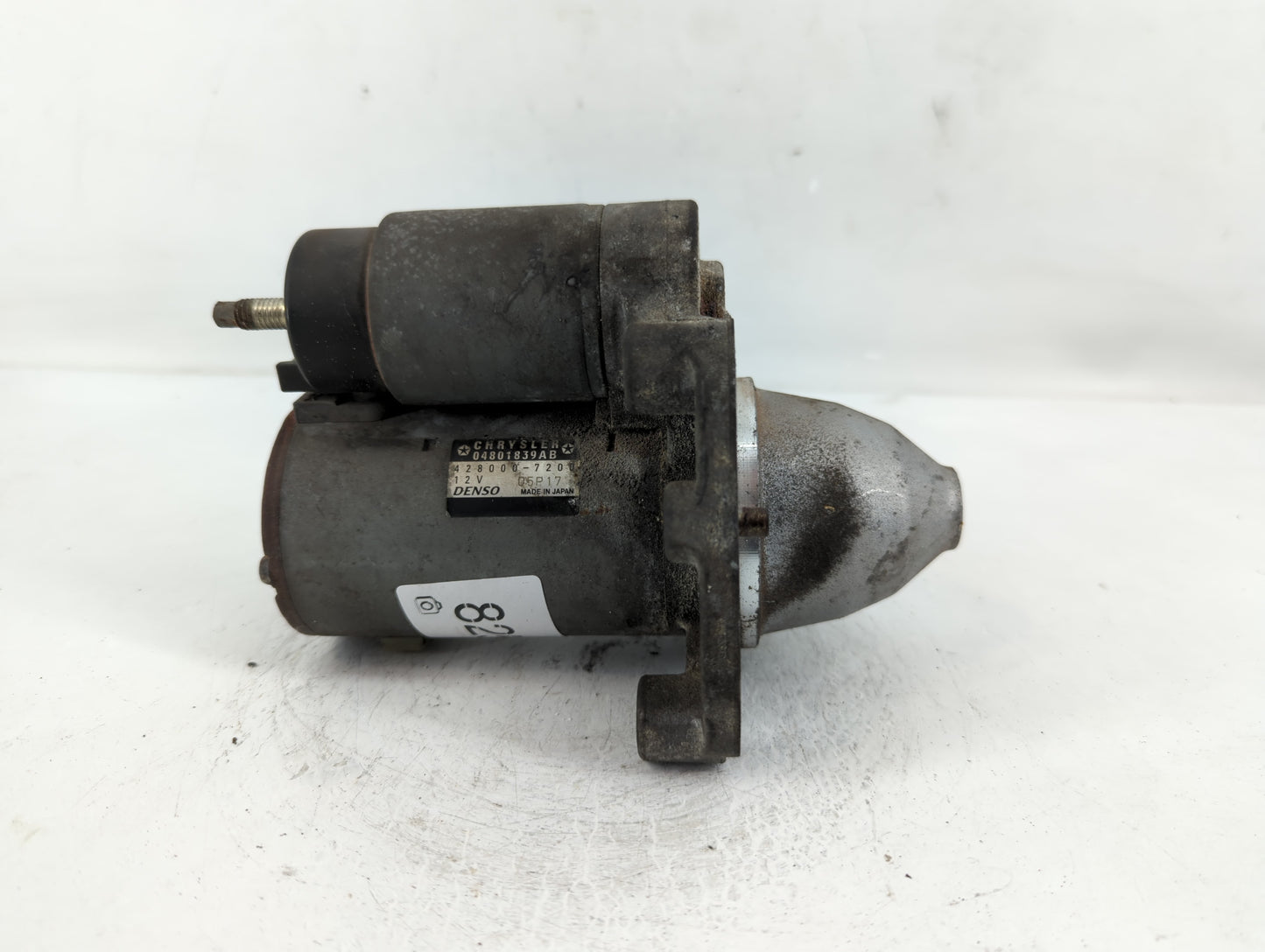 2011-2014 Chrysler 200 Car Starter Motor Solenoid OEM P/N:04801839AB 428000-7200 Fits Fits 2011 2012 2013 2014 OEM Used Auto