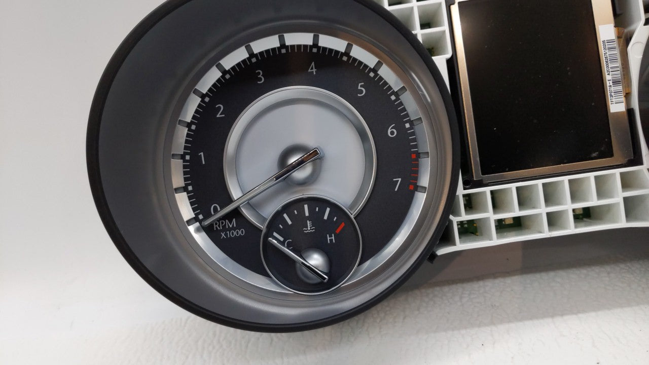 2012 Chrysler 300 Instrument Cluster Speedometer Gauges P/N:P56046398AI Fits OEM Used Auto Parts - Oemusedautoparts1.com