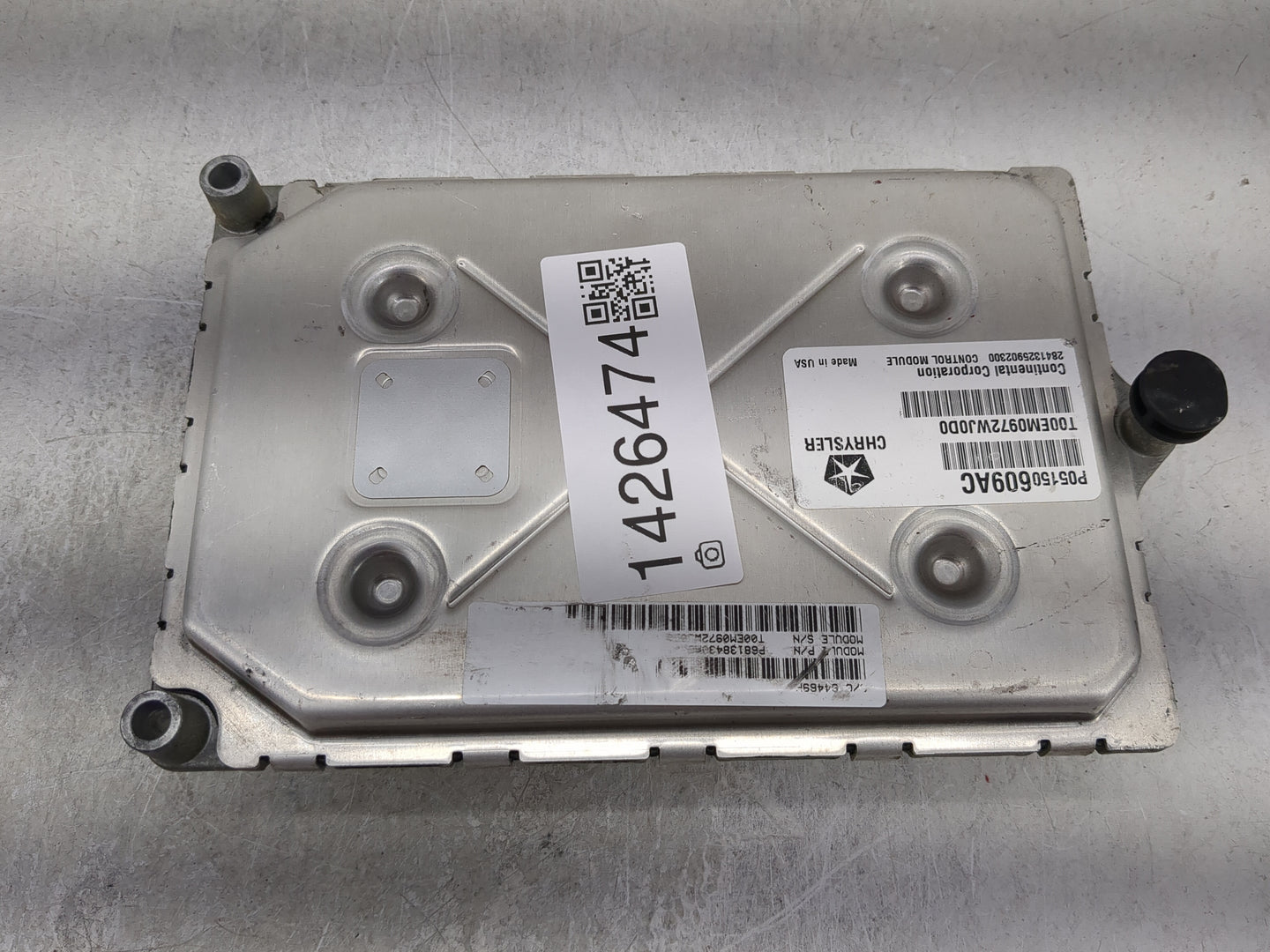2012 Chrysler 300 PCM Engine Control Computer ECU ECM PCU OEM P/N:P05150609AC Fits OEM Used Auto Parts - Oemusedautoparts1.c