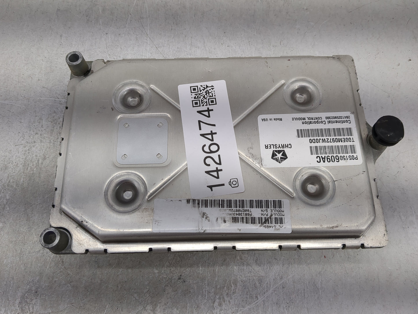 2012 Chrysler 300 PCM Engine Control Computer ECU ECM PCU OEM P/N:P05150609AC Fits OEM Used Auto Parts - Oemusedautoparts1.c