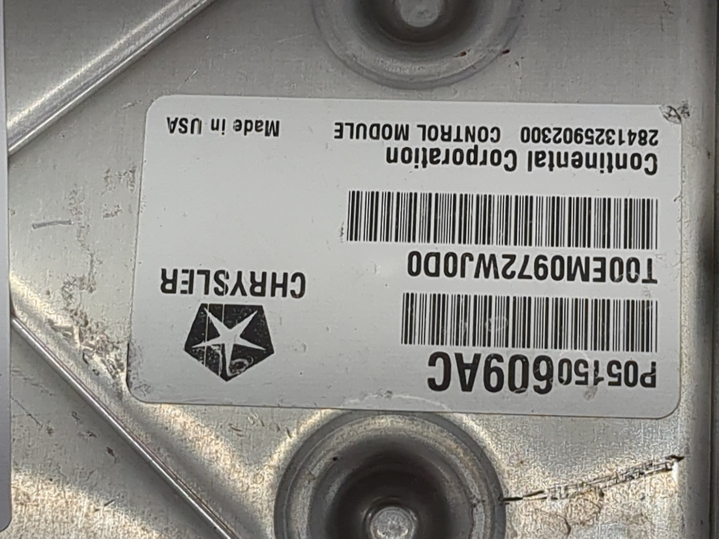 2012 Chrysler 300 PCM Engine Control Computer ECU ECM PCU OEM P/N:P05150609AC Fits OEM Used Auto Parts - Oemusedautoparts1.c