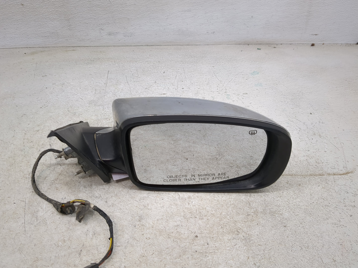 2012 Chrysler 300 Driver Left Side View Power Door Mirror Silver - Oemusedautoparts1.com