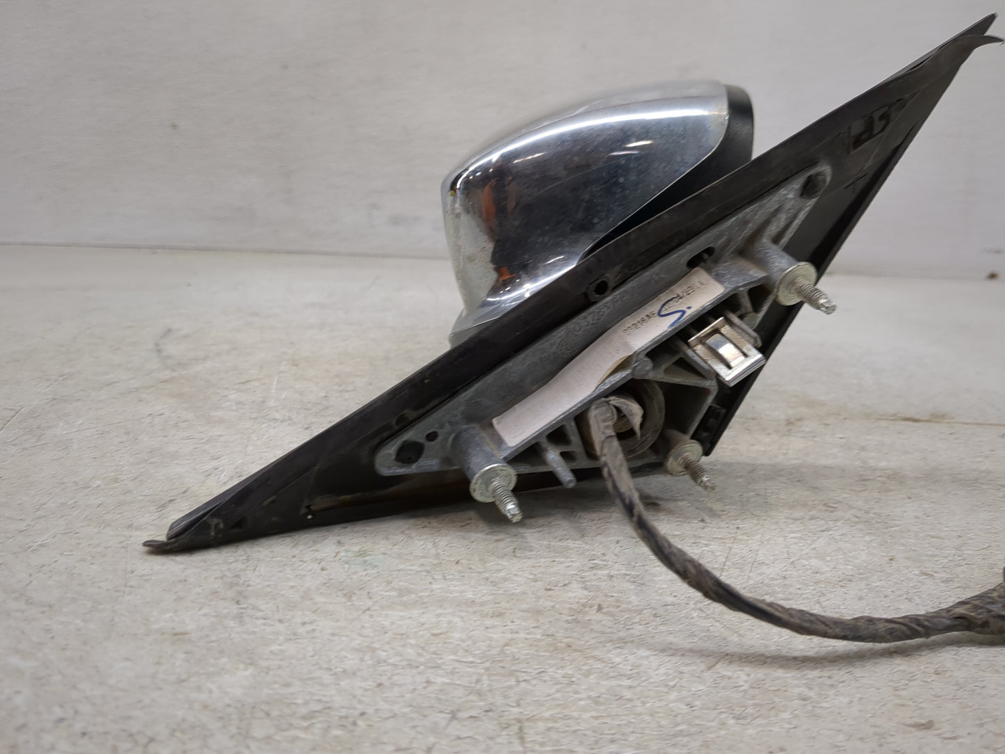 2012 Chrysler 300 Driver Left Side View Power Door Mirror Silver - Oemusedautoparts1.com