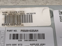 2012-2014 Chrysler 300 Radio AM FM Cd Player Receiver Replacement P/N:P05091035AH 05091035AH Fits Fits 2012 2013 2014 OEM Us