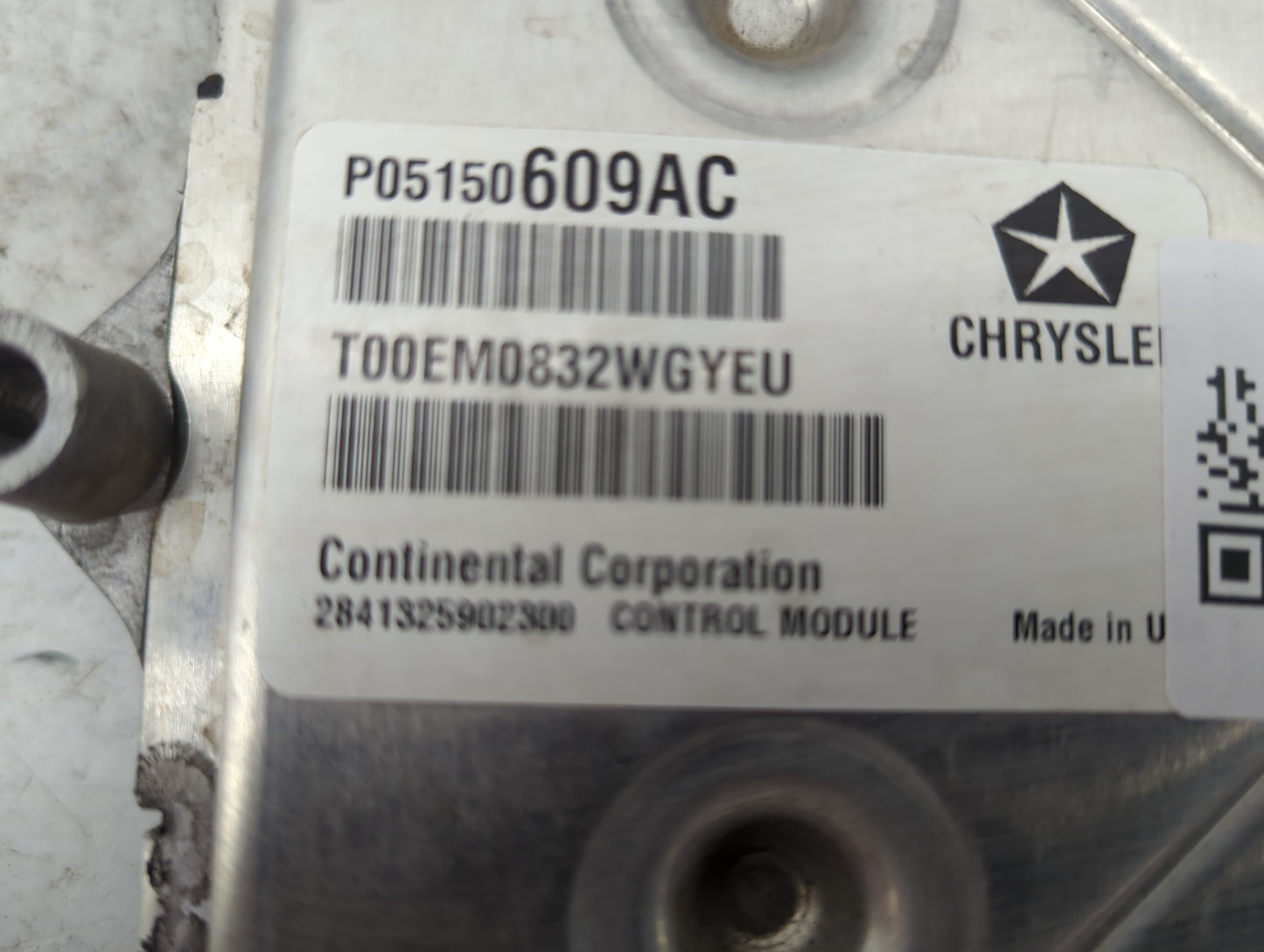 2012 Chrysler 300 PCM Engine Control Computer ECU ECM PCU OEM P/N:P05150609AC T00EM0832WGYEU Fits OEM Used Auto Parts - Oemu