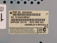 2012 Chrysler 300 Information Display Screen - Oemusedautoparts1.com