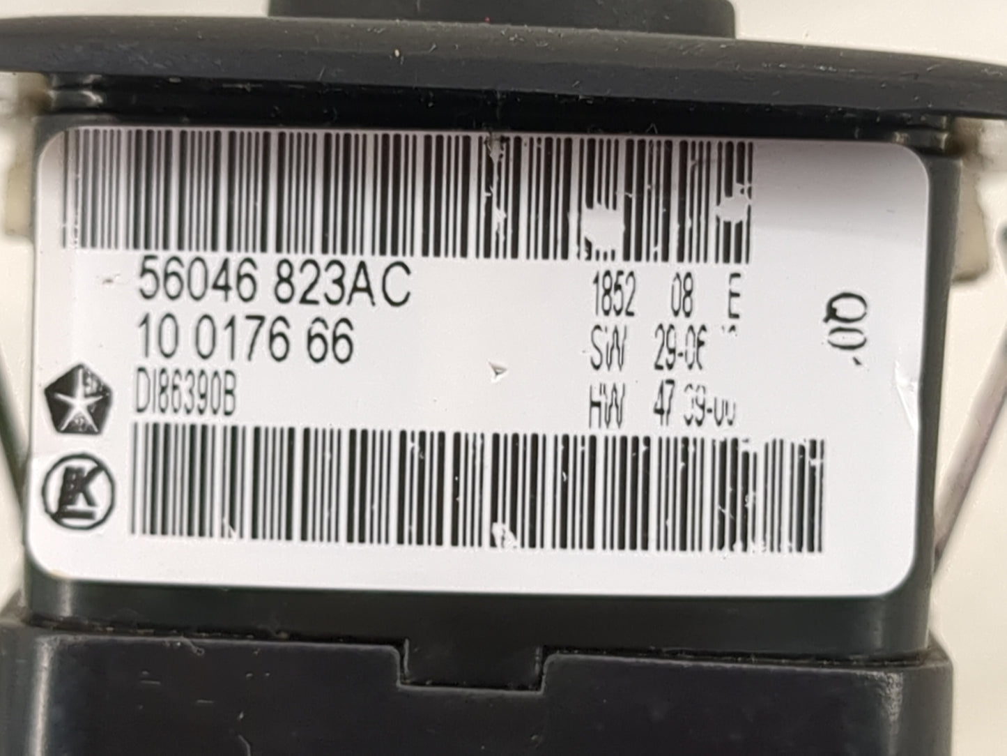 2011-2014 Chrysler 300 Master Power Window Switch Replacement Driver Side Left P/N:56046823AC 10017666 Fits OEM Used Auto Pa