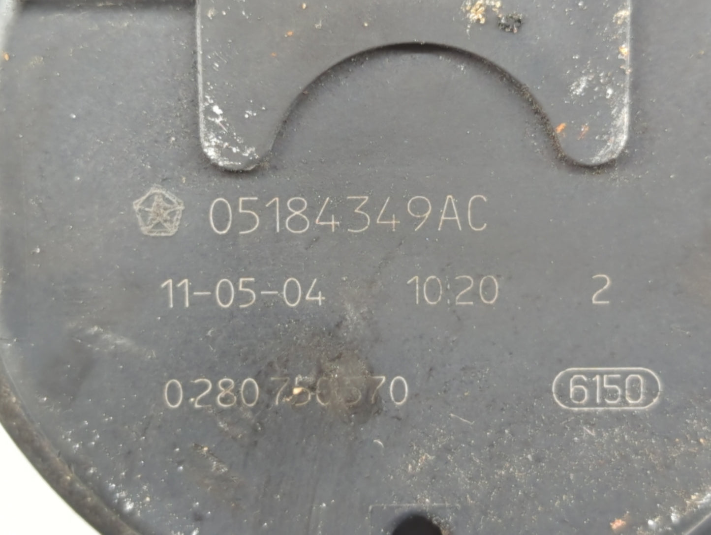 2011-2022 Chrysler 300 Throttle Body P/N:05184349AF 05184349AE Fits OEM Used Auto Parts - Oemusedautoparts1.com