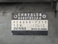 2011-2016 Chrysler 300 Car Starter Motor Solenoid OEM P/N:428000-7210 Fits Fits 2011 2012 2013 2014 2015 2016 OEM Used Auto 