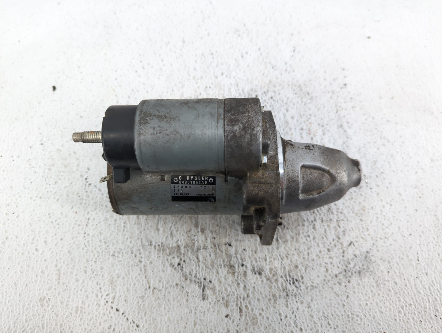 2011-2016 Chrysler 300 Car Starter Motor Solenoid OEM P/N:04801852AB 428000-7210 Fits Fits 2011 2012 2013 2014 2015 2016 OEM