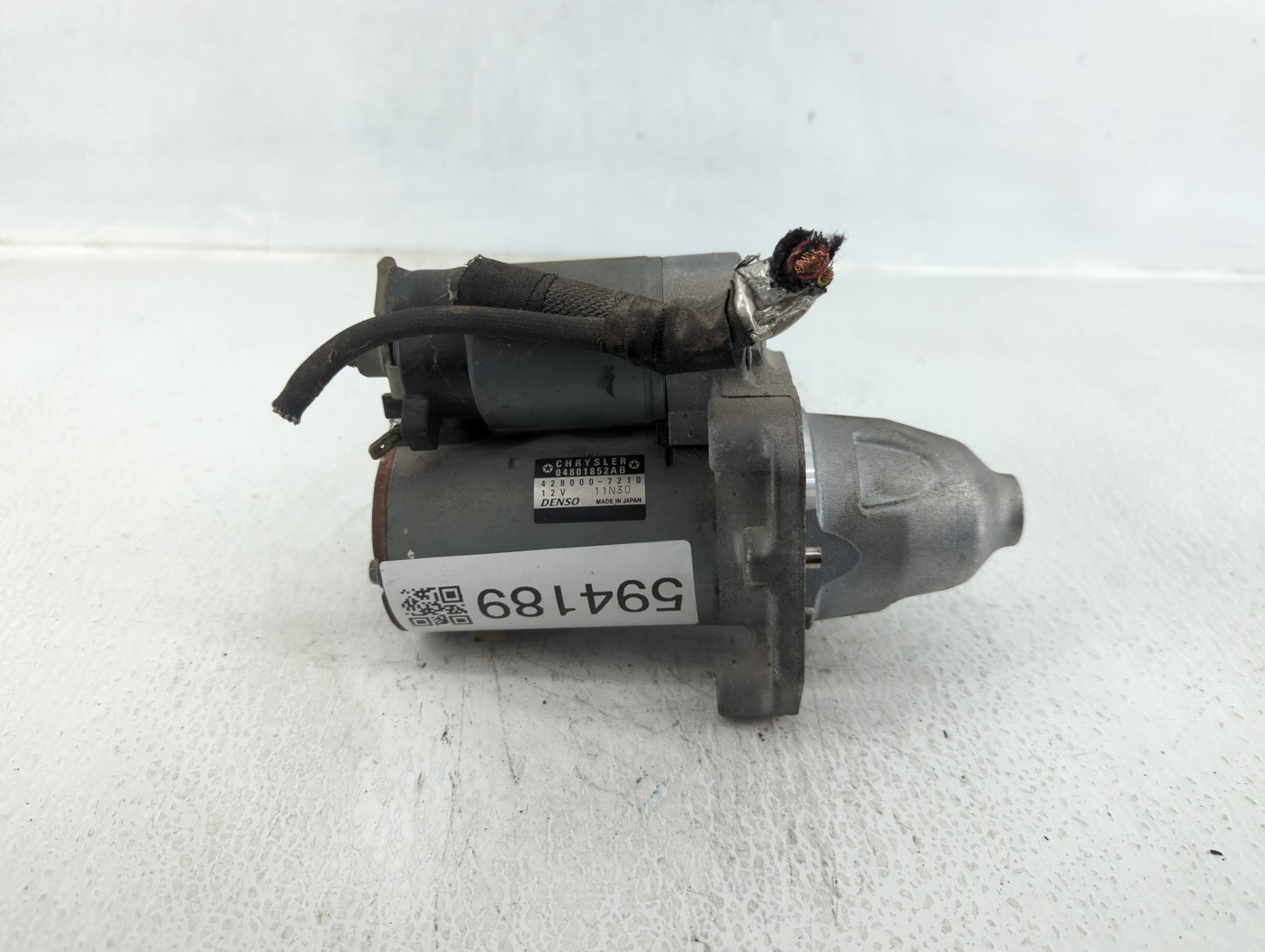 2011-2016 Chrysler 300 Car Starter Motor Solenoid OEM P/N:428000-7210 Fits Fits 2011 2012 2013 2014 2015 2016 OEM Used Auto 