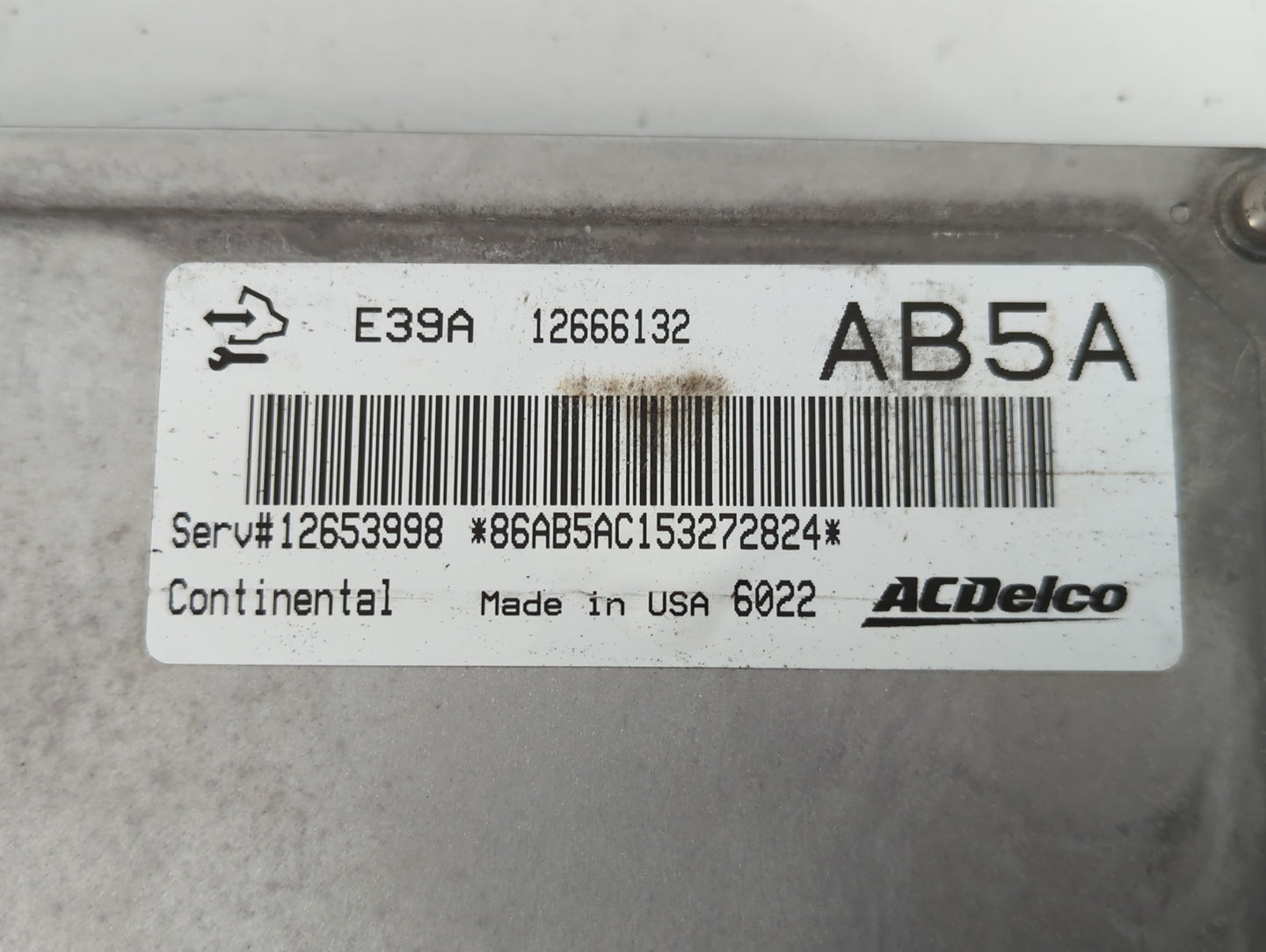 2012 Chrysler 300 PCM Engine Control Computer ECU ECM PCU OEM P/N:12666132 Fits OEM Used Auto Parts - Oemusedautoparts1.com