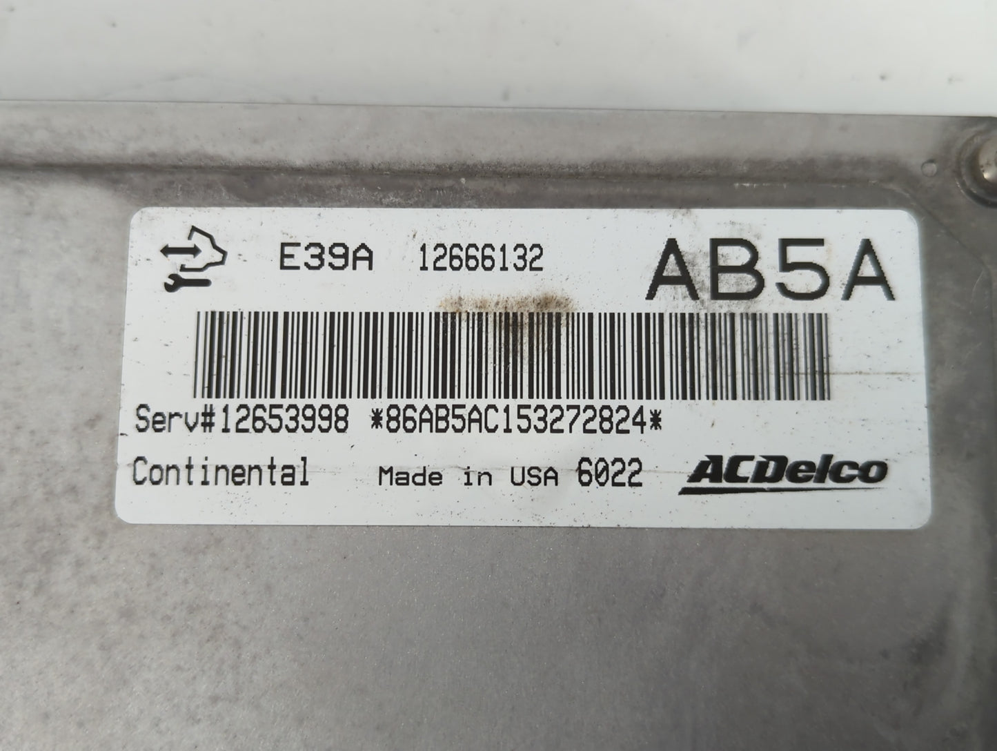 2012 Chrysler 300 PCM Engine Control Computer ECU ECM PCU OEM P/N:12666132 Fits OEM Used Auto Parts - Oemusedautoparts1.com