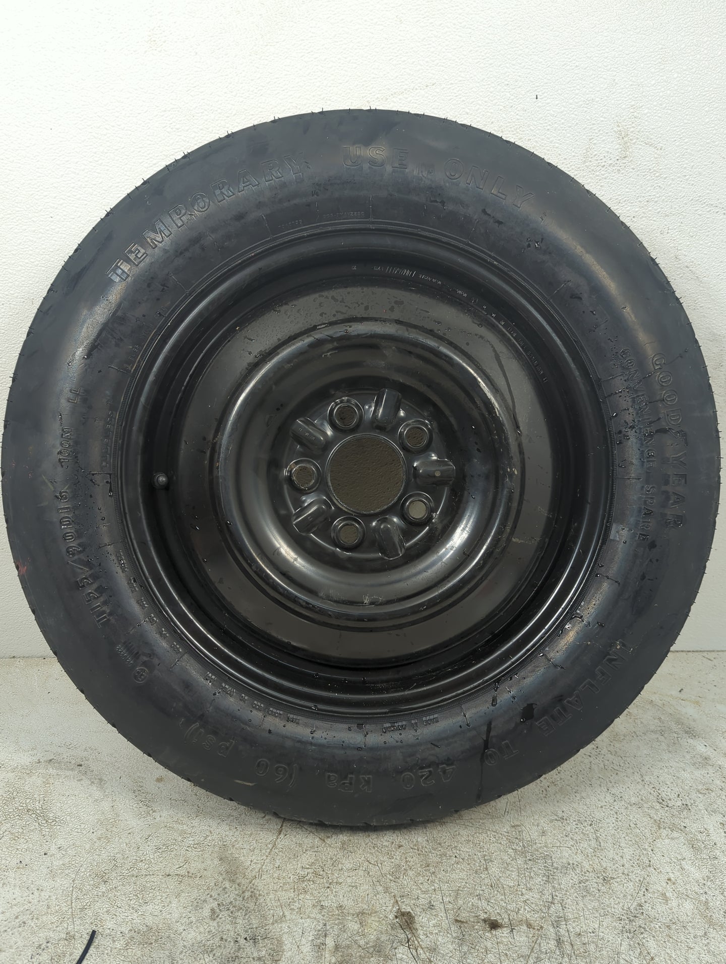 2012 Chrysler Avenger Spare Donut Tire Wheel Rim Oem - Oemusedautoparts1.com