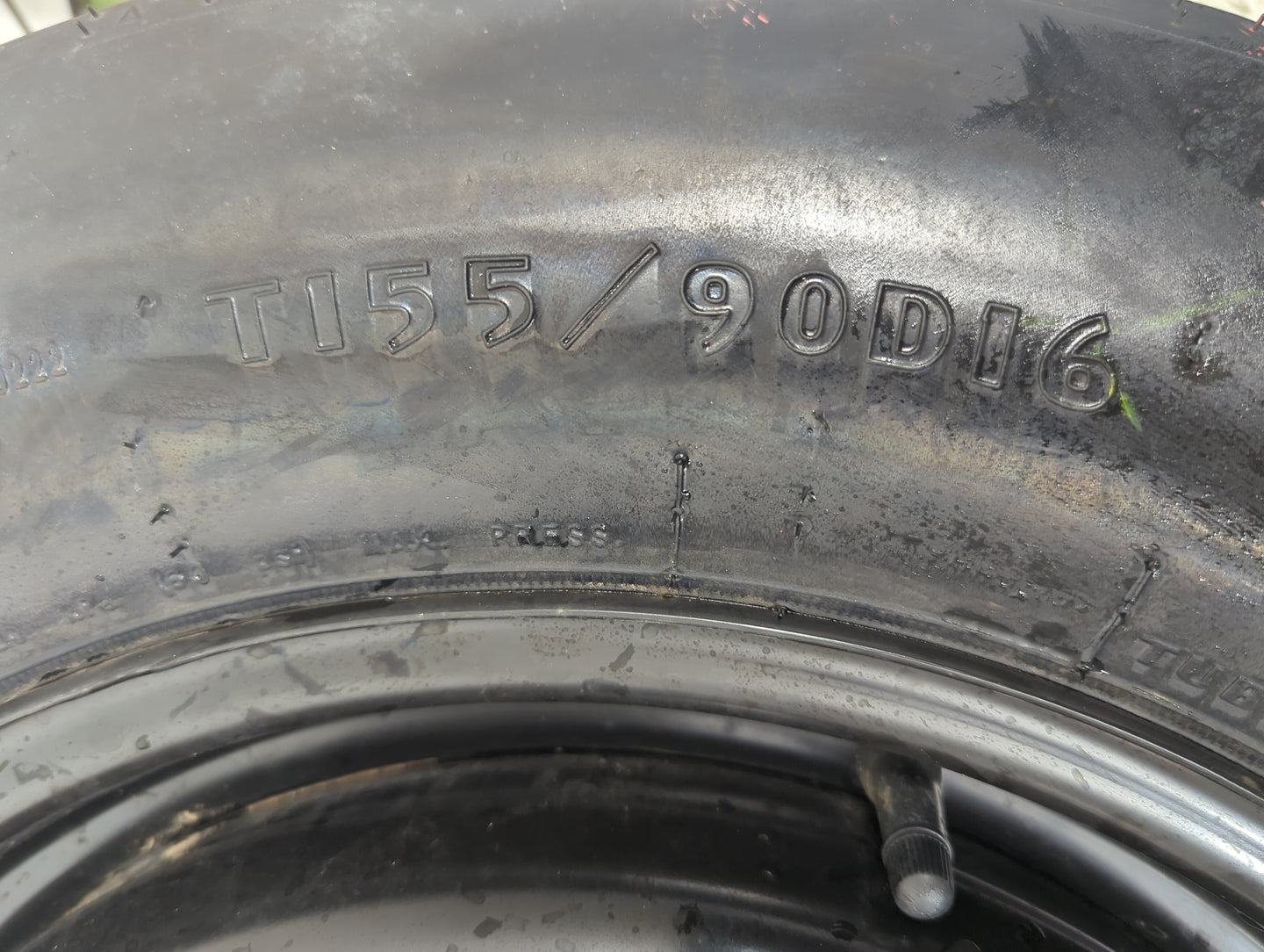 2012 Chrysler Avenger Spare Donut Tire Wheel Rim Oem - Oemusedautoparts1.com