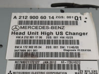 2012 Chrysler E Class Radio AM FM Cd Player Receiver Replacement P/N:A 212 900 60 14 Fits OEM Used Auto Parts - Oemusedautop