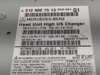 2012 Chrysler E Class Radio AM FM Cd Player Receiver Replacement P/N:A 212 900 75 13 Fits OEM Used Auto Parts - Oemusedautop