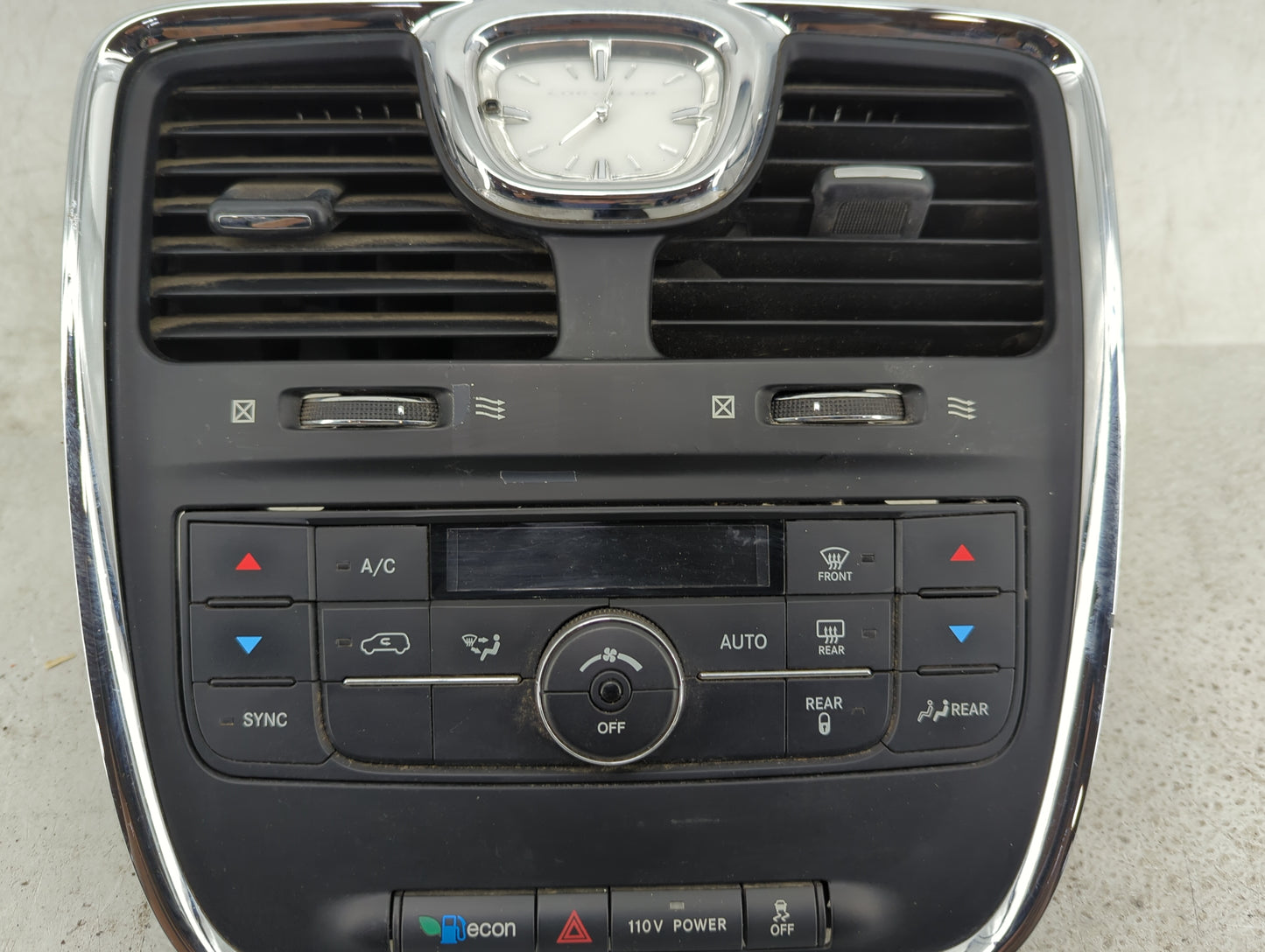 2012 Chrysler Town and Country Climate Control Module Temperature AC/Heater Replacement P/N:55111236AF P56046741AA Fits OEM 