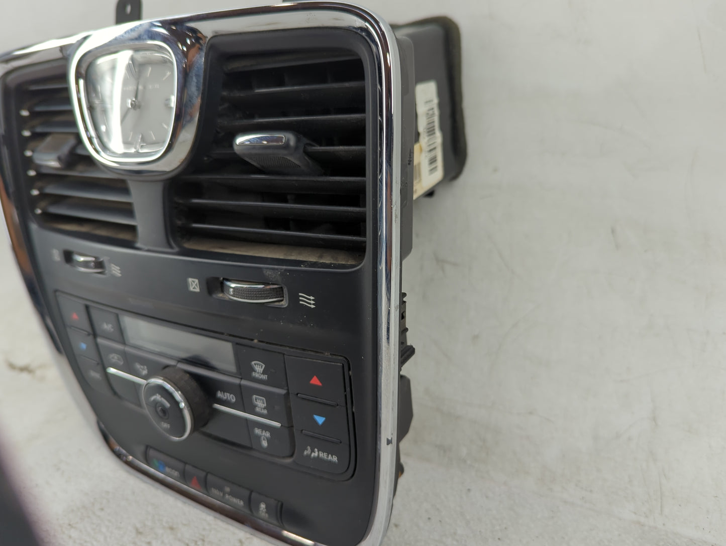 2012 Chrysler Town and Country Climate Control Module Temperature AC/Heater Replacement P/N:55111236AF P56046741AA Fits OEM 