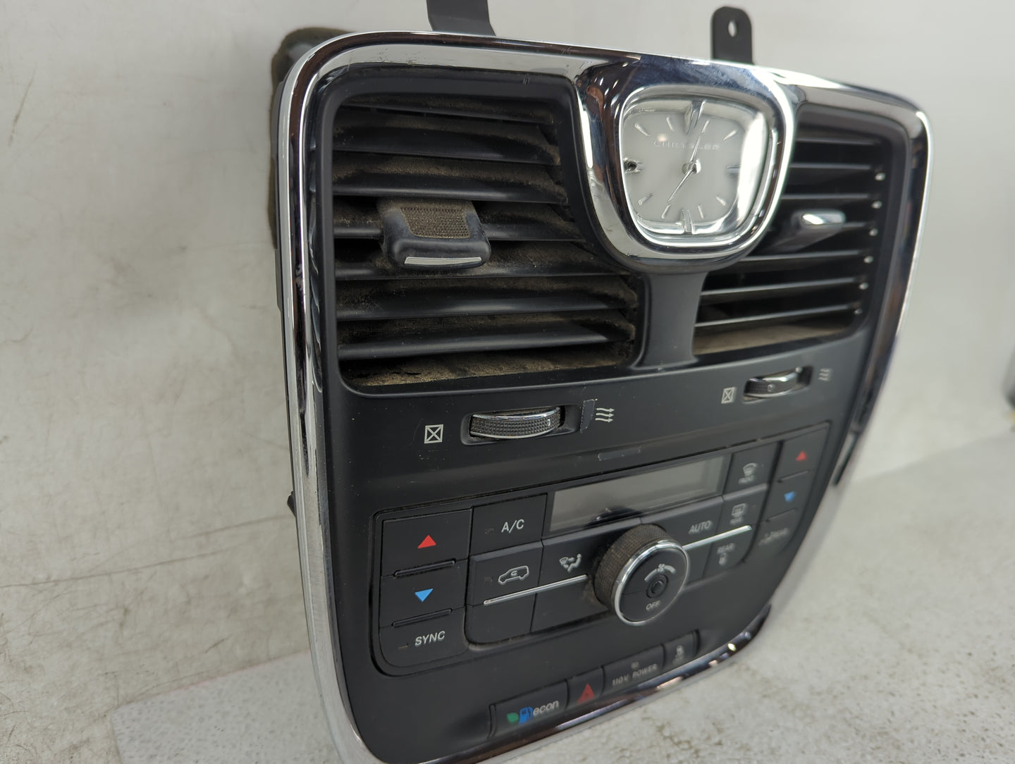 2012 Chrysler Town and Country Climate Control Module Temperature AC/Heater Replacement P/N:55111236AF P56046741AA Fits OEM 