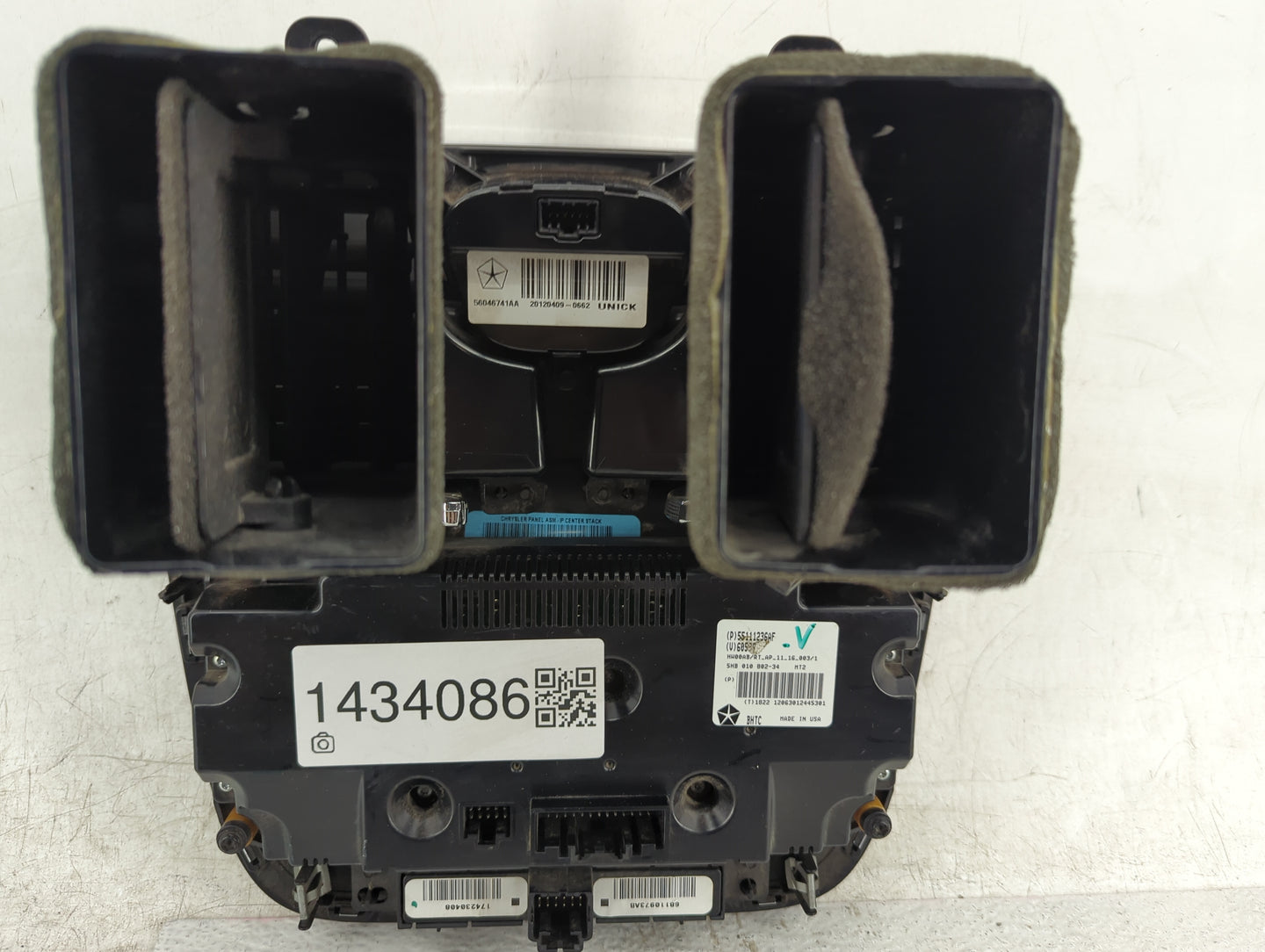 2012 Chrysler Town and Country Climate Control Module Temperature AC/Heater Replacement P/N:55111236AF P56046741AA Fits OEM 