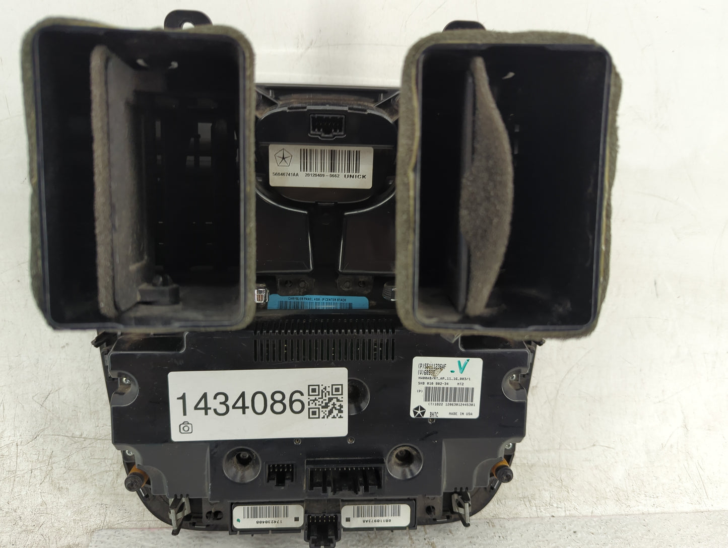 2012 Chrysler Town and Country Climate Control Module Temperature AC/Heater Replacement P/N:55111236AF P56046741AA Fits OEM 