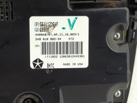 2012 Chrysler Town and Country Climate Control Module Temperature AC/Heater Replacement P/N:55111236AF P56046741AA Fits OEM 