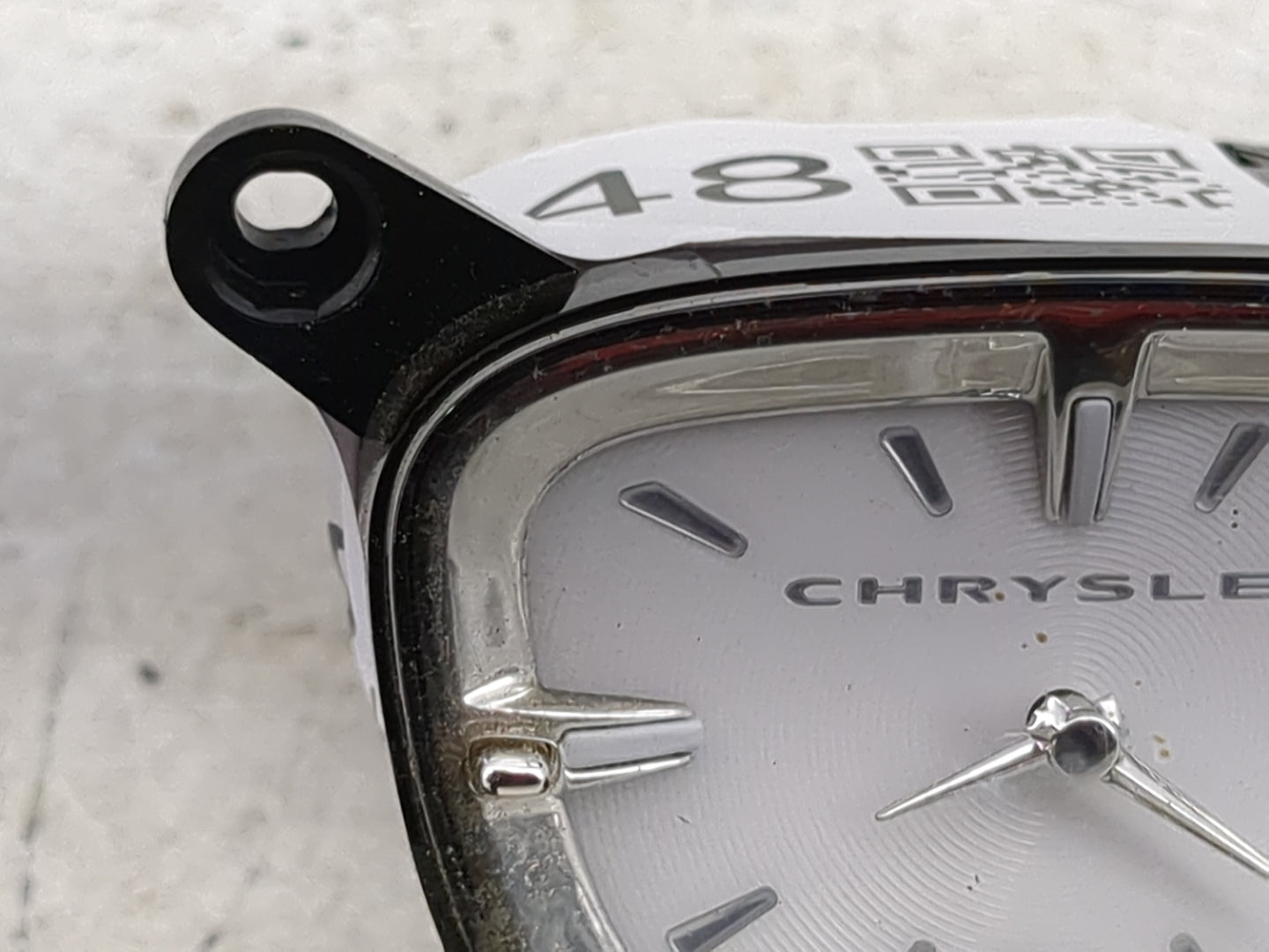 2012 Chrysler Town and Country Digitial Dash Clock P/N:56046741AA Fits OEM Used Auto Parts - Oemusedautoparts1.com