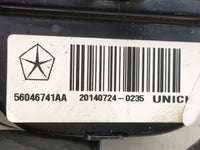 2012 Chrysler Town and Country Digitial Dash Clock P/N:56046741AA Fits OEM Used Auto Parts - Oemusedautoparts1.com