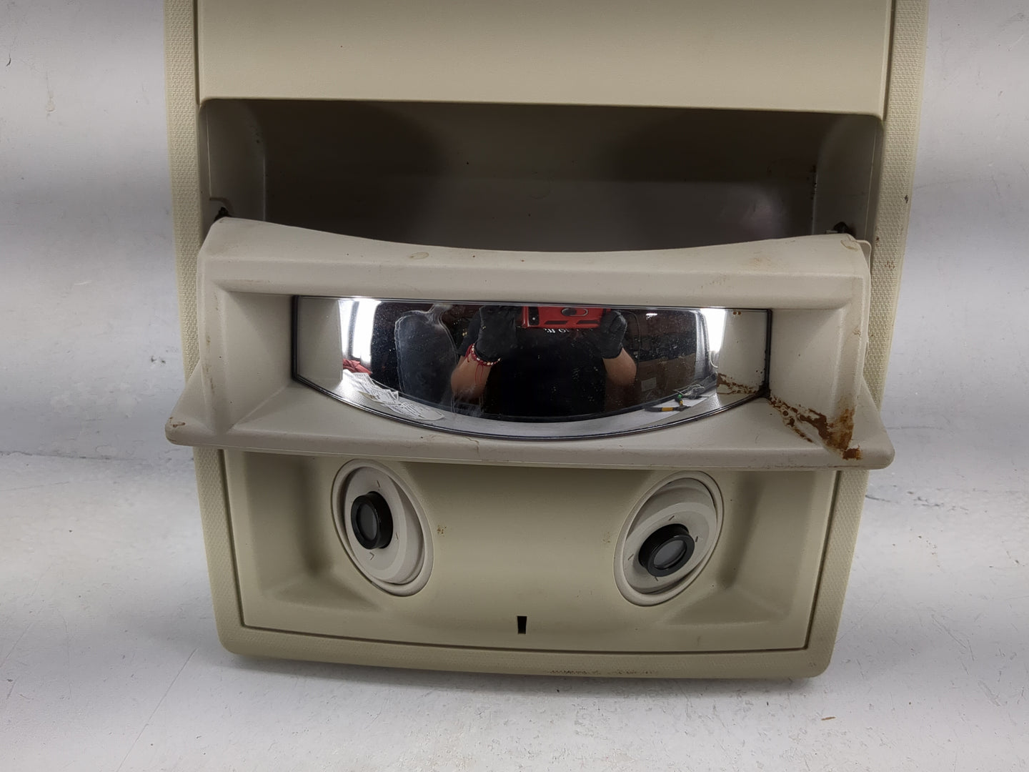2012 Chrysler Town And Country Overhead Roof Console Tan - Oemusedautoparts1.com