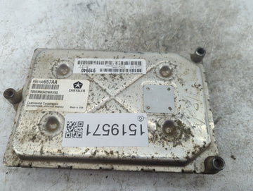 2012 Chrysler Town and Country PCM Engine Control Computer ECU ECM PCU OEM P/N:P05150657AA T00EM0342WAV9S, P68078460AF OEM U
