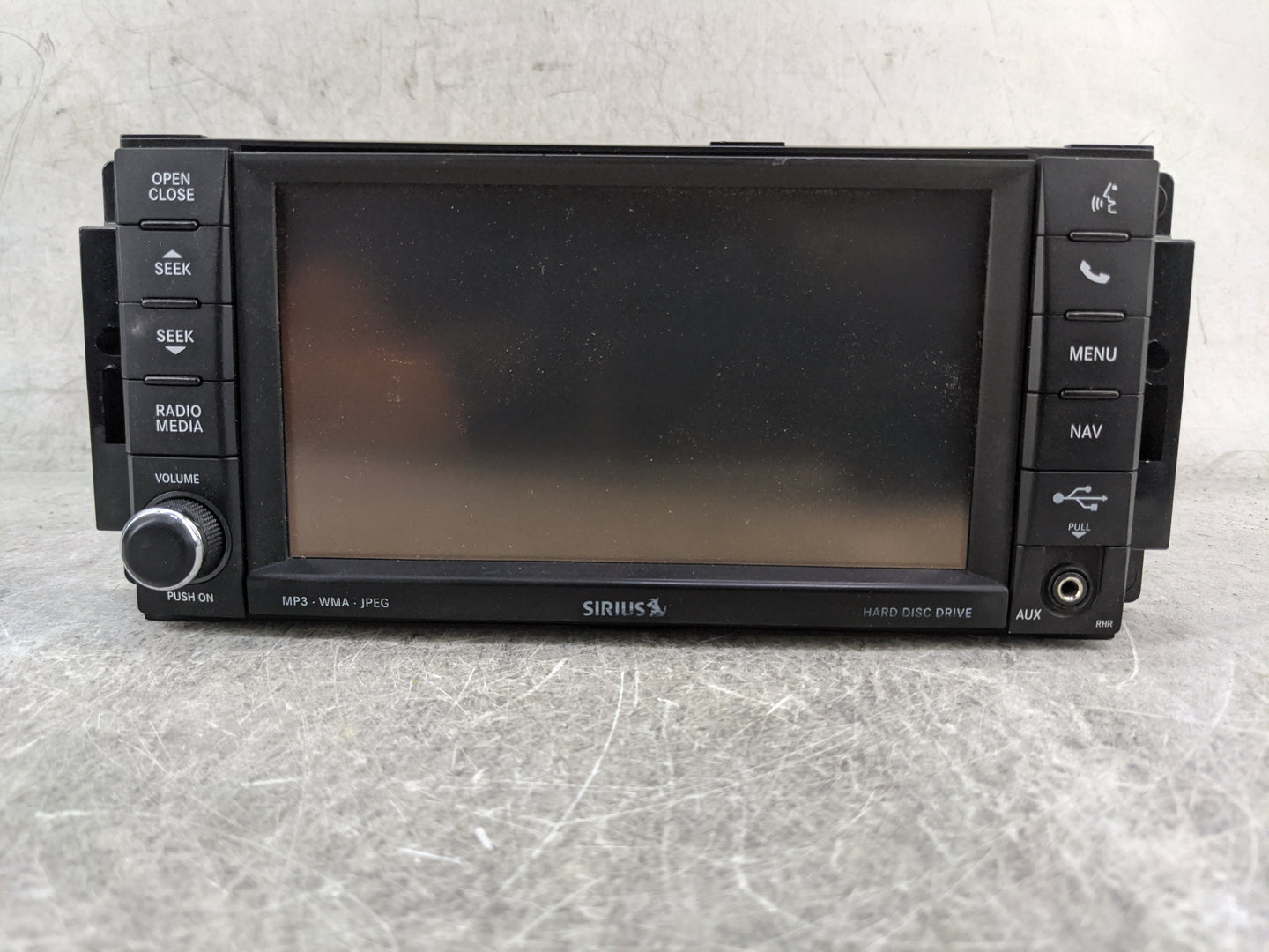 2012 Chrysler Town and Country Radio AM FM Cd Player Receiver Replacement P/N:P05091209AD T00BE347156621, NTG4 RHR Fits OEM 