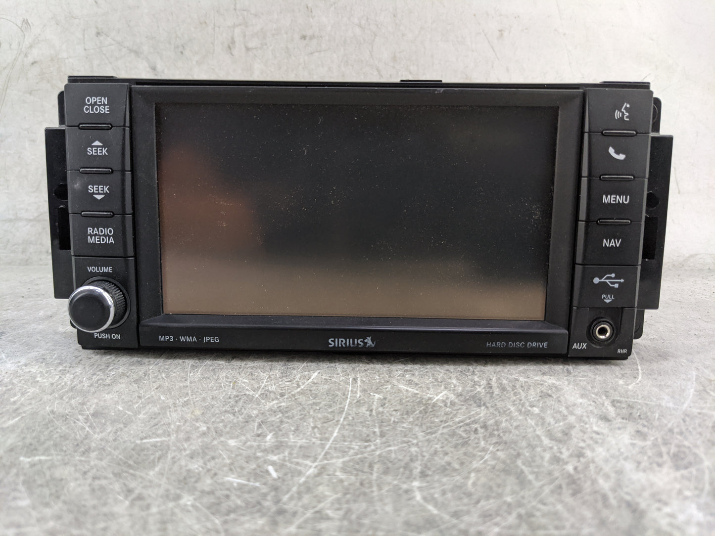 2012 Chrysler Town and Country Radio AM FM Cd Player Receiver Replacement P/N:P05091209AD T00BE347156621, NTG4 RHR Fits OEM 
