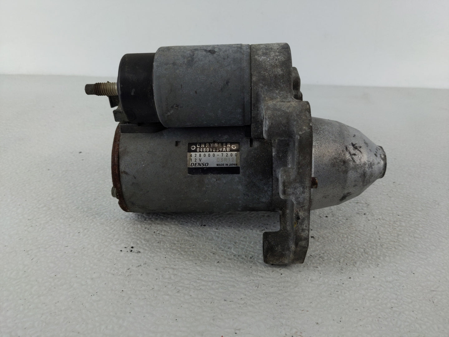 2011-2016 Chrysler Town & Country Car Starter Motor Solenoid OEM P/N:428000-7200 04801839AB Fits OEM Used Auto Parts - Oemus