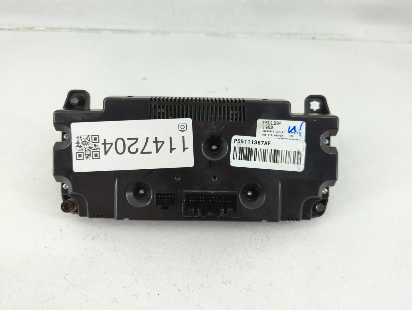 2011-2016 Chrysler Town & Country Climate Control Module Temperature AC/Heater Replacement P/N:P55111367AF Fits OEM Used Aut
