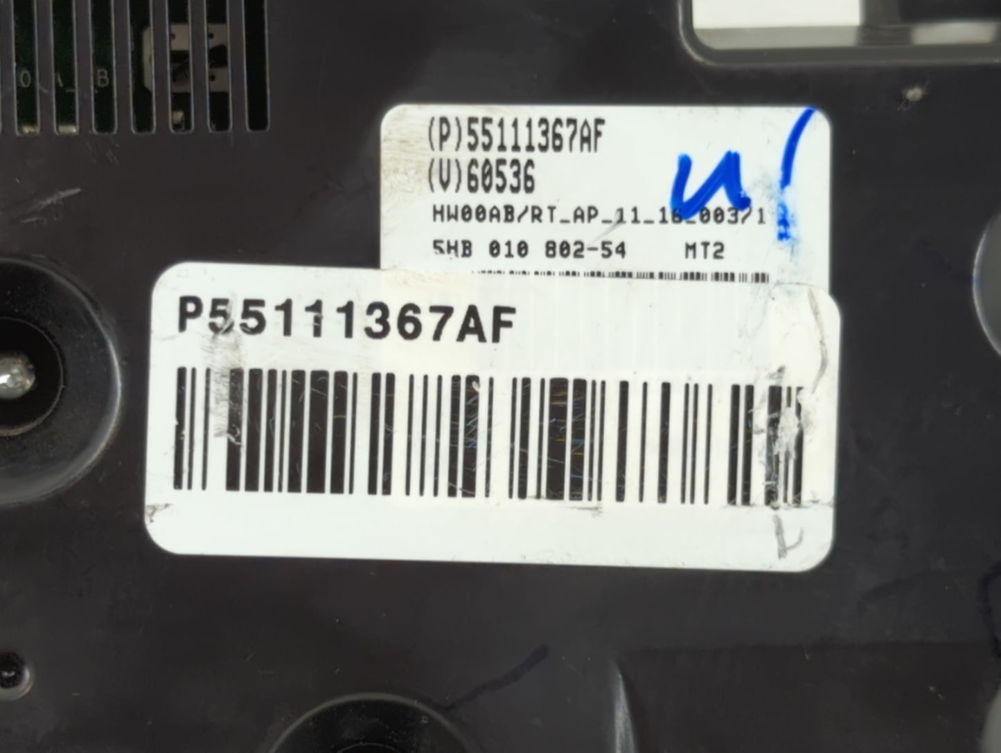 2011-2016 Chrysler Town & Country Climate Control Module Temperature AC/Heater Replacement P/N:P55111367AF Fits OEM Used Aut