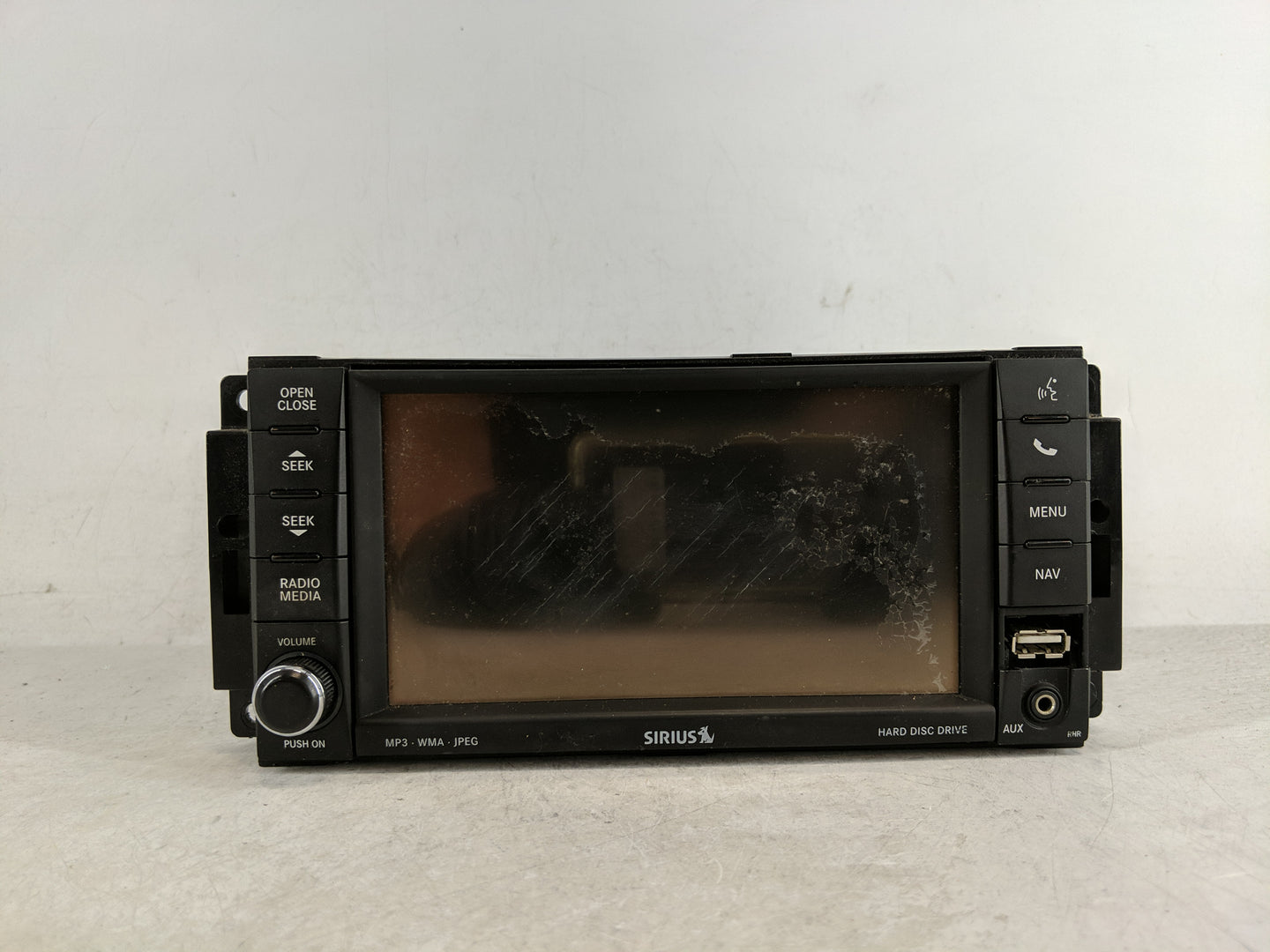 2012-2016 Chrysler Town & Country Radio AM FM Cd Player Receiver Replacement P/N:P05091209AD Fits OEM Used Auto Parts - Oemu