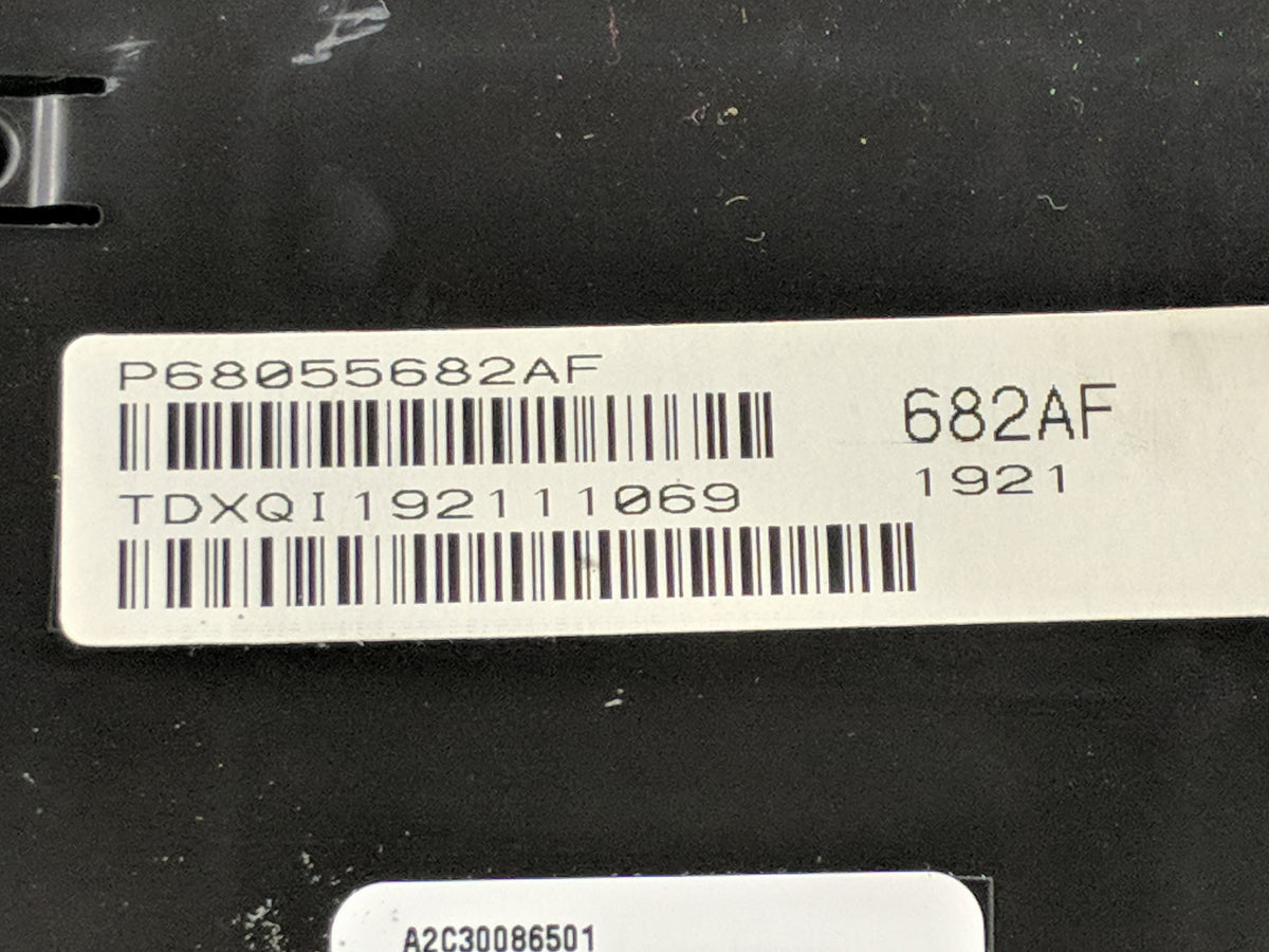 2012 Chrysler Town & Country Instrument Cluster Speedometer Gauges P/N:P68055682AG Miles: Fits OEM Used Auto Parts - Oemused