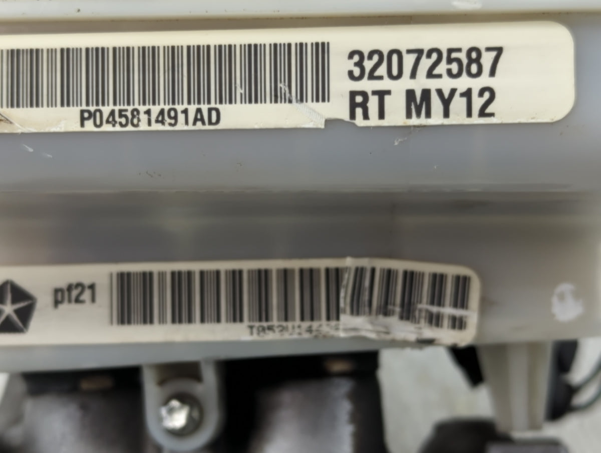 2012-2016 Chrysler Town & Country Brake Master Cylinder 1276587 - Oemusedautoparts1.com
