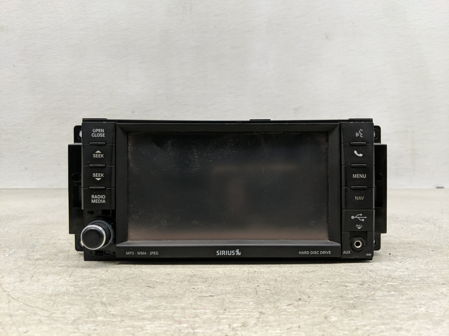 2012 Chrysler Town & Country Radio AM FM Cd Player Receiver Replacement P/N:05091209AD Fits OEM Used Auto Parts - Oemusedaut