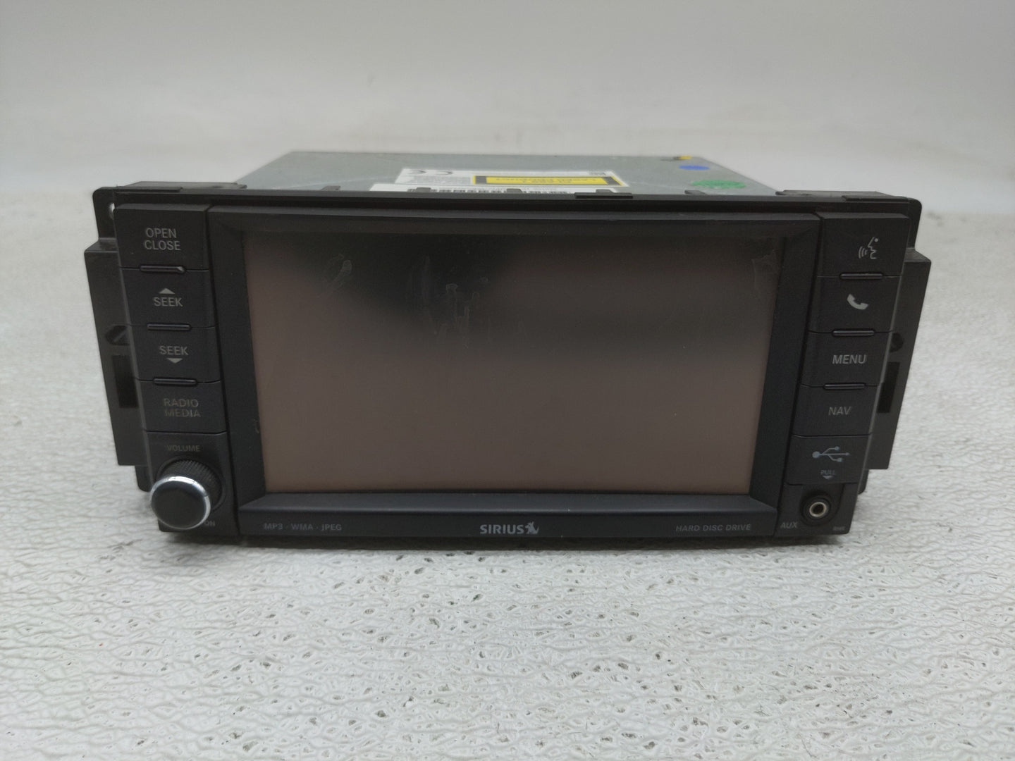 2012 Chrysler Town & Country Radio AM FM Cd Player Receiver Replacement P/N:P05091209AE Fits OEM Used Auto Parts - Oemusedau