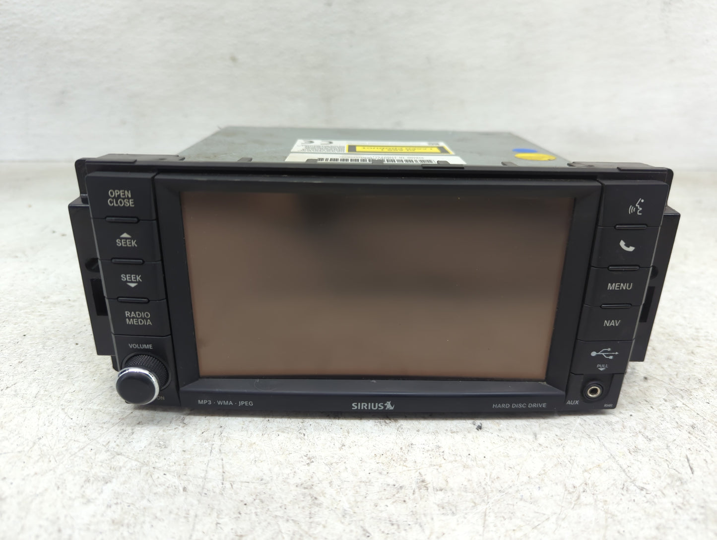 2012 Chrysler Town & Country Radio AM FM Cd Player Receiver Replacement P/N:P05091209AE Fits OEM Used Auto Parts - Oemusedau