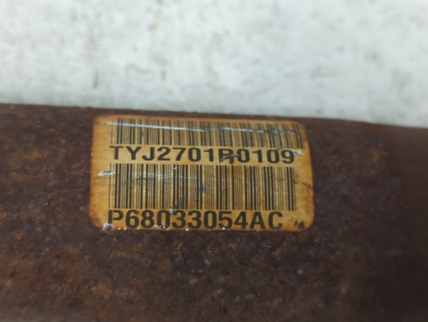 2011-2013 Chrysler Town & Country Axle Shaft Front Passenger Cv C/v - Oemusedautoparts1.com