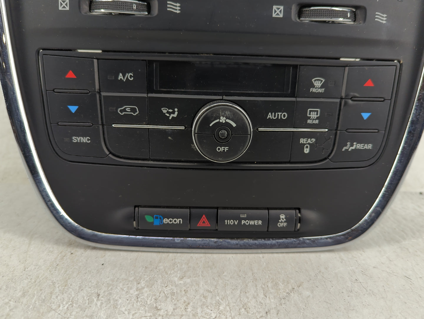 2011-2016 Chrysler Town & Country Climate Control Module Temperature AC/Heater Replacement P/N:55111236AF Fits OEM Used Auto