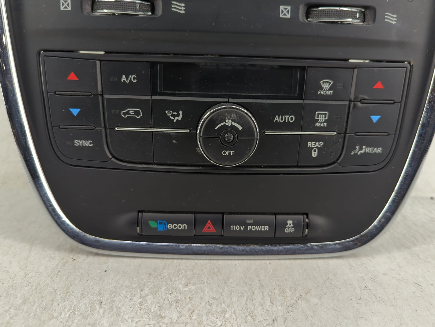 2011-2016 Chrysler Town & Country Climate Control Module Temperature AC/Heater Replacement P/N:55111236AF Fits OEM Used Auto