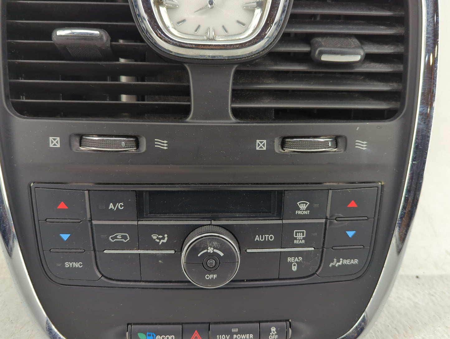 2011-2016 Chrysler Town & Country Climate Control Module Temperature AC/Heater Replacement P/N:55111236AF Fits OEM Used Auto