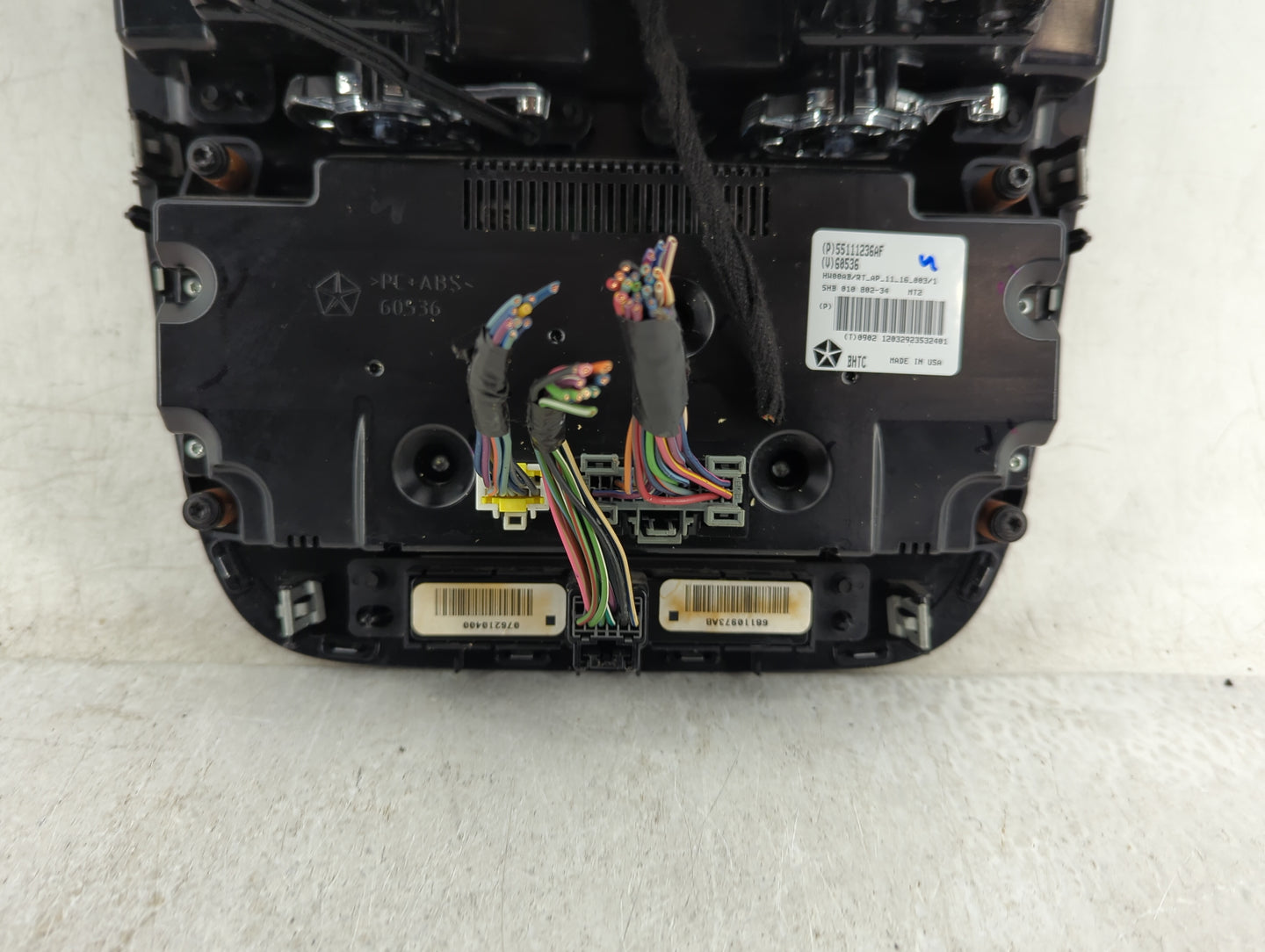 2011-2016 Chrysler Town & Country Climate Control Module Temperature AC/Heater Replacement P/N:55111236AF Fits OEM Used Auto