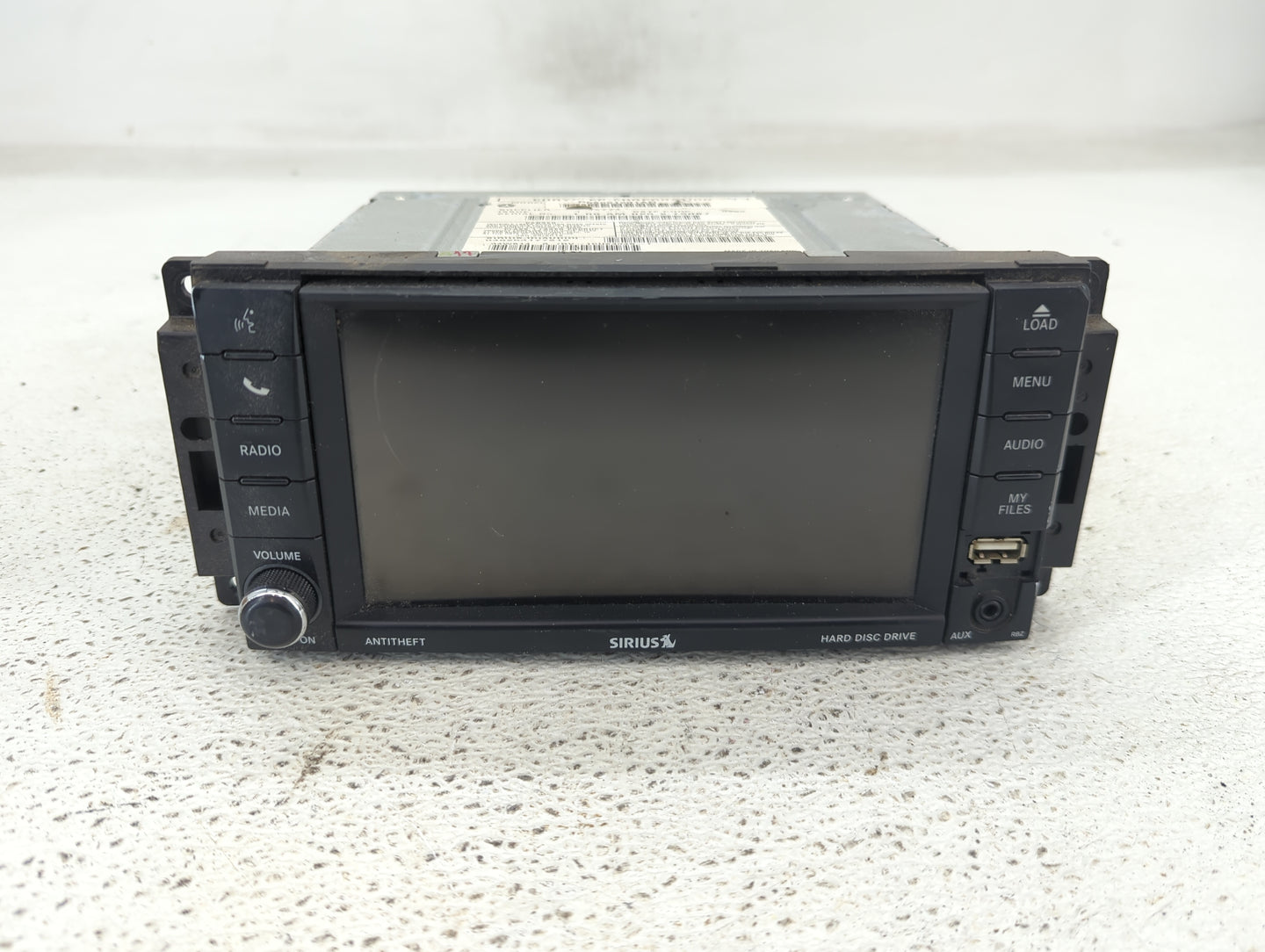 2012-2016 Chrysler Town & Country Radio AM FM Cd Player Receiver Replacement P/N:P05091201AD Fits OEM Used Auto Parts - Oemu